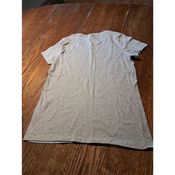 New Small Grey Short Sleeve Religious Pullover Tee Tshirt Shirt Jesus God - Picture 3 of 3